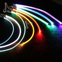 Lighting Decoration Super Bright SSOF 3mm 5mm 6mm 8mm Side Glowing Fiber Optic