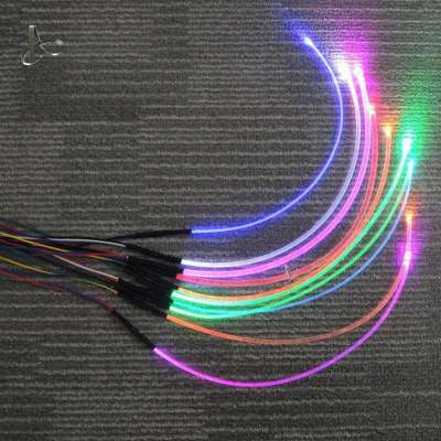 Best Quality Mini RGB Illuminator Side Emitting Optical Fiber Light for Art Handmade Crafts Decoration