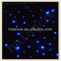 starry sky lighting fiber optic led star cloth