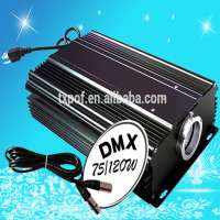 45W 75W 120W DMX LED RGB Optical Fiber Light Source engine